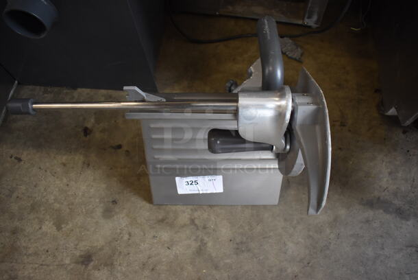 Stainless Steel Carriage for Meat Slicer. 19x18x15