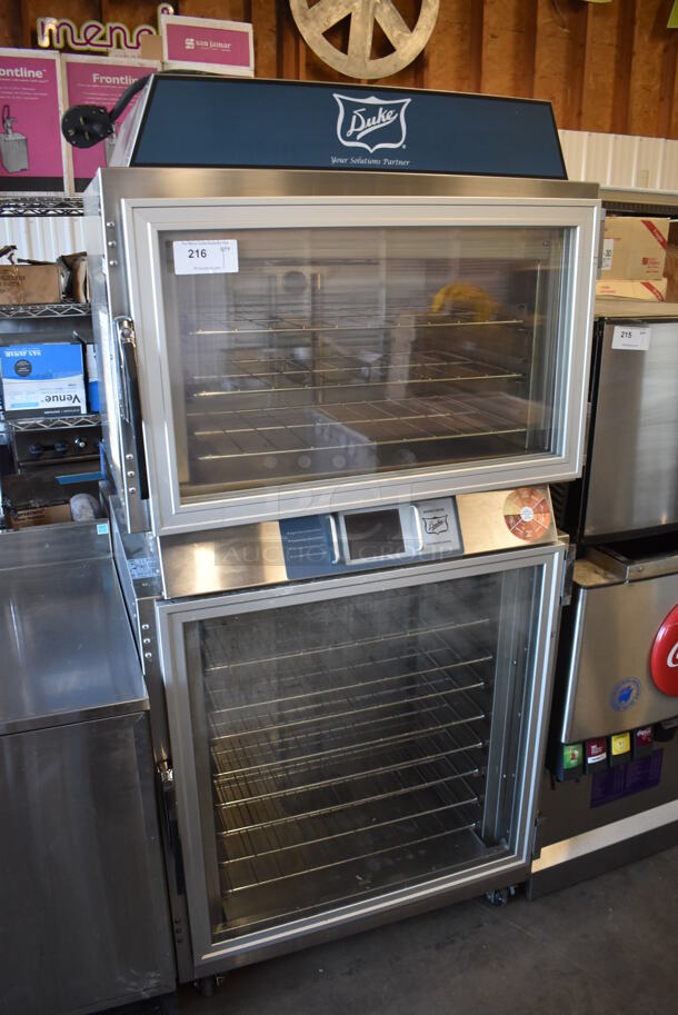 Duke TSC-6/18 Stainless Steel Commercial Electric Powered Oven Proofer on Commercial Casters. 208 Volts, 1 Phase. 37x30.5x78 - Image 2 of 6
