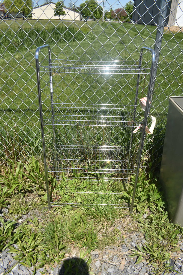 Chrome Finish 4 Tier Rack - Image 1 of 3