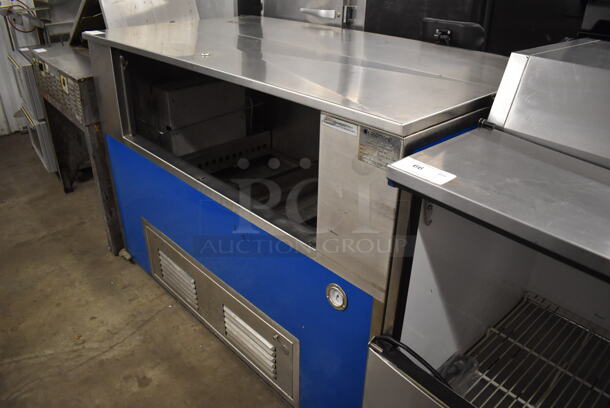 Colorpoint Stainless Steel Commercial Cooler. 120 Volts, 1 Phase. 61x34x43. Cannot Test Due To Missing Power Cord - Image 2 of 6