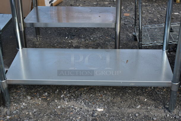Stainless Steel Table w/ Under Shelf. - Image 3 of 4