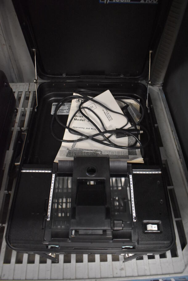 Eyecom 2100 Portable Microfishe Reader in Hard Case. 13x18.5x5.5 - Image 4 of 7