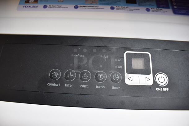 IN ORIGINAL BOX! Pelonis PAD20C1AWT ENERGY STAR 22 Pint Dehumidifier. 120 Volts, 1 Phase. 15x10.5x19 - Image 2 of 5