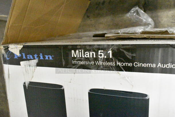 2 Various Items IN ORIGINAL BOX Including Platin Milan 5.1 Wireless Home Cinema Audio System, HP Color Laser Jet Pro Printer. 2 Times Your Bid! - Image 4 of 8