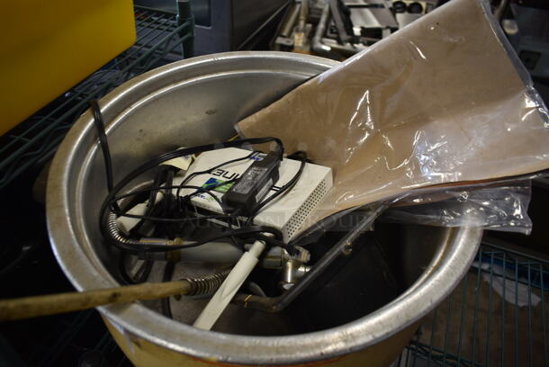 RiceMaster 57155 Metal Countertop Rice Cooker. No Lid. 230 Volts.
 - Image 2 of 4