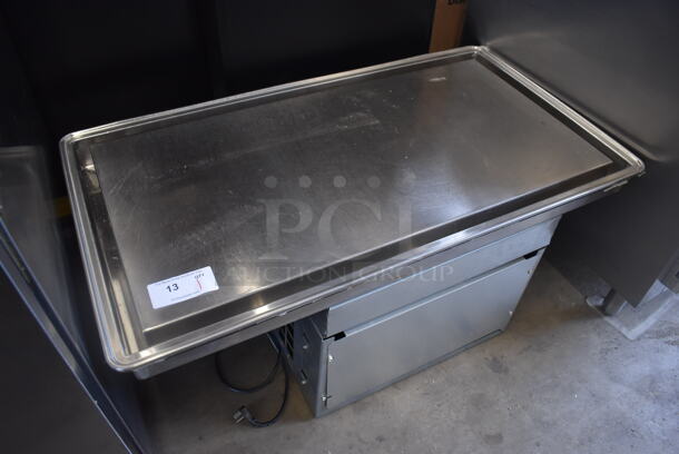 Atlas Metal WF-3 Stainless Steel Commercial Frost Top Cold Drop In. 115 Volts, 1 Phase. 43x24x21. Tested and Working! - Image 3 of 7