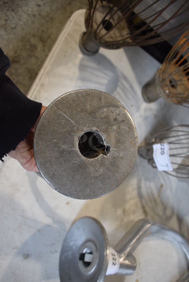 Metal Commercial Dough Hook Attachment for Hobart Mixer. 6x6x13 - Image 3 of 3