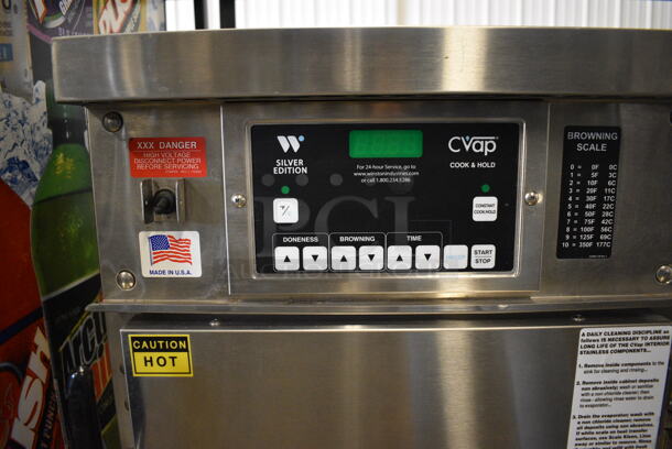 2016 Winston Cvap Model CAC503GR Stainless Steel Commercial Heated Cook and Hold Cabinet on Commercial Casters. 208 Volts, 1 Phase. 20x26x36 - Image 3 of 7