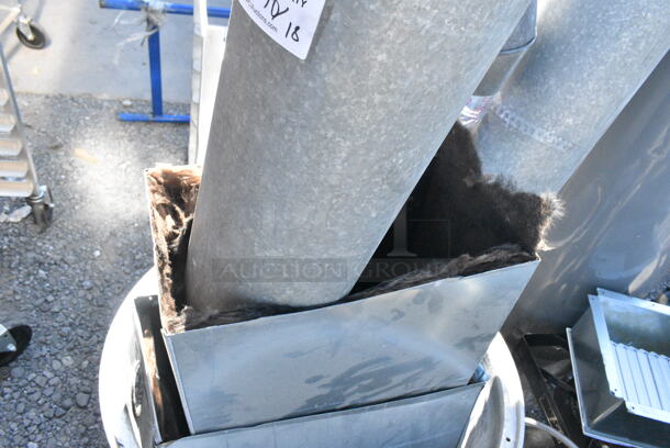 ALL ONE MONEY! Lot of Various Items Including Metal Vent Pieces.  - Image 3 of 4