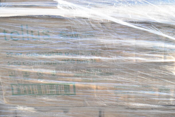 26 BRAND NEW Boxes Including Dart 60HT1 White Foam Hinged Lid Container 6" x 6" x 3" - 500/Case, 346WSNM Choice Medium Weight White Wrapped Plastic Spork and Napkin Kit - 1000/Case, Solo 626NSL Prima PET Plastic Cold Cup Strawless Lid - 1000/Case, 433NHT202 Choice 1/5 Large Size Black "Thank You" Script Heavy-Duty Plastic T-Shirt Bag - 400/Case, 5001RT800N Lavex 8" Natural Kraft Hardwound Paper Towel, 800 Feet / Roll - 6/Case, 2 Box 129MCS28B Choice 28 oz. Black Rectangular Microwavable Heavy Weight Container with Lid 8 3/4" x 6 1/4" x 1 3/4" - 150/Case, 500CC20 Choice Clear PET Customizable Plastic Cold Cup - 20 oz. - 600/Case, 5002WRAPNAP Choice WrapNap White 1/4 Fold 2-Ply Dinner Napkin 16" x 16" - 3000/Case, 500CC20 Choice Clear PET Customizable Plastic Cold Cup - 20 oz. - 600/Case, 795PTOWHT4 Choice White Microwavable Folded Paper #4 Take-Out Container 7 3/4" x 5 1/2" x 3 1/2" - 160/Case, Dart 95HT1R 9 1/2" x 9" x 3" White Foam Square Take Out Container with Hinged Lid, 130ROLLKFSGC Visions 18" x 15 1/2" Pre-Rolled Linen-Feel White Napkin and Classic Heavy Weight Gold Plastic Cutlery Set - 100/Case, 500CC24PLA EcoChoice 24 oz. PLA Compostable Plastic Cold Cup - 600/Case, 795PTOWHT4 Choice White Microwavable Folded Paper #4 Take-Out Container 7 3/4" x 5 1/2" x 3 1/2" - 160/Case. 26 Times Your Bid!  - Image 10 of 12