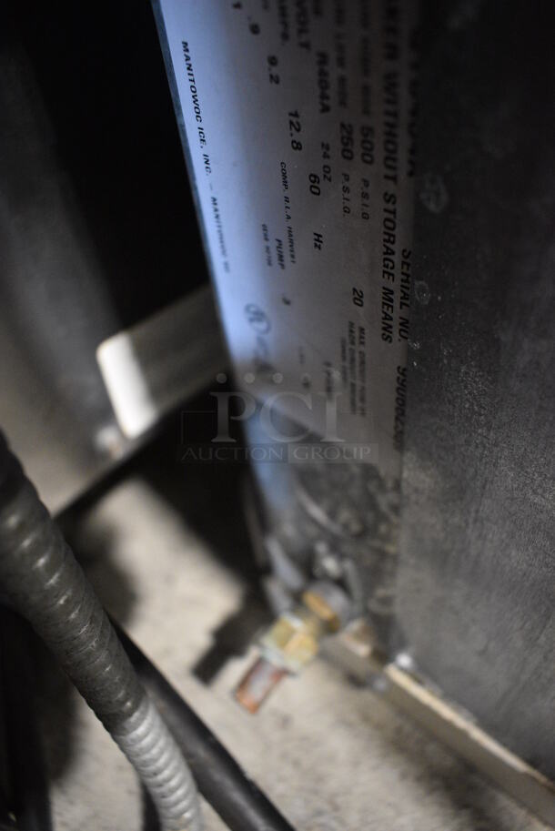 Manitowoc Model QY0404A Stainless Steel Commercial Ice Machine Head. 115 Volts, 1 Phase. 30x25x22 - Image 6 of 6