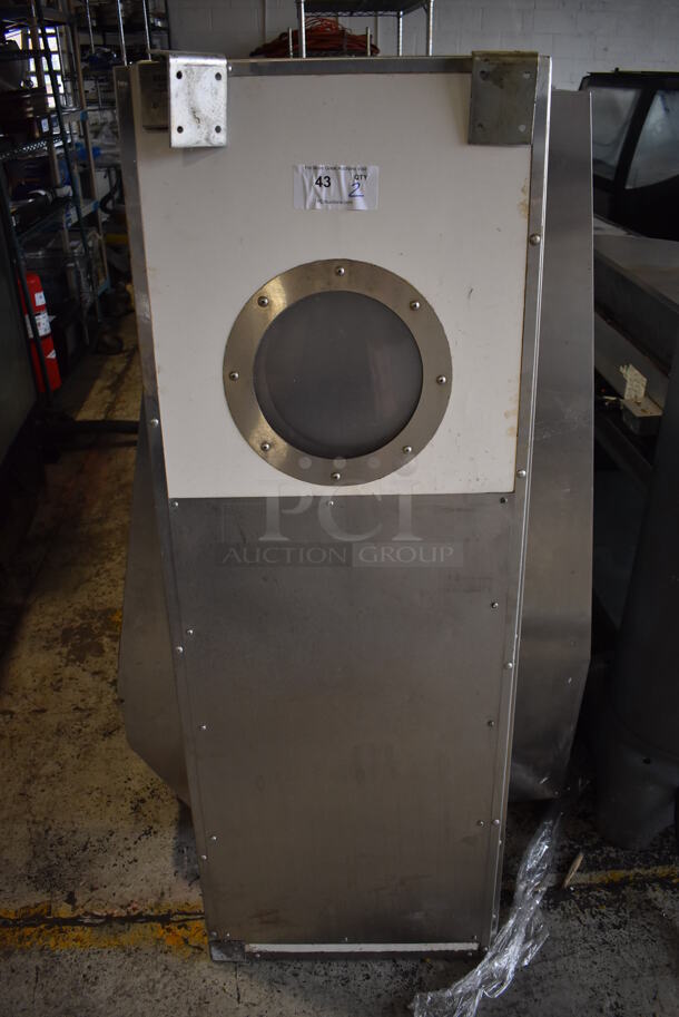 2 Eliason Metal Swinging Kitchen Doors. 20x4x58. 2 Times Your Bid! - Image 2 of 5