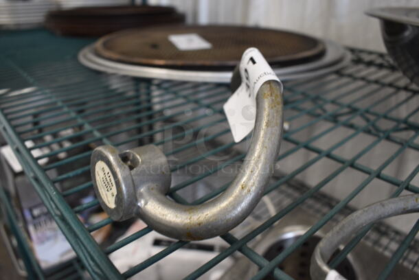 Metal Commercial Dough Hook Attachment. 3.5x3.5x7 - Image 3 of 4