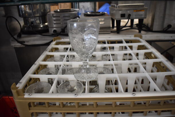 ALL ONE MONEY! Tier Lot of Various Items Including Glasses, Dish Caddies and Plates  - Image 5 of 10