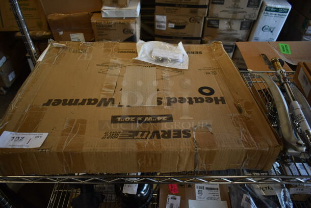 BRAND NEW SCRATCH AND DENT! ServIt 423HSW2024 24" Stainless Steel Heated Shelf Warmer. 120 Volts, 1 Phase. Tested and Working! - Image 2 of 6
