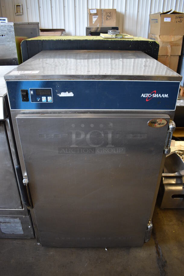 Alto Shaam Model 1200-S/SR Stainless Steel Commercial Heated Holding Cabinet. 208-240 Volts, 1 Phase. 25x29x37