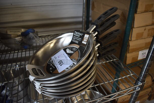 7 BRAND NEW! Vollrath Stainless Steel Skillet. 15.5x8.5x2. 7 Times Your Bid!
