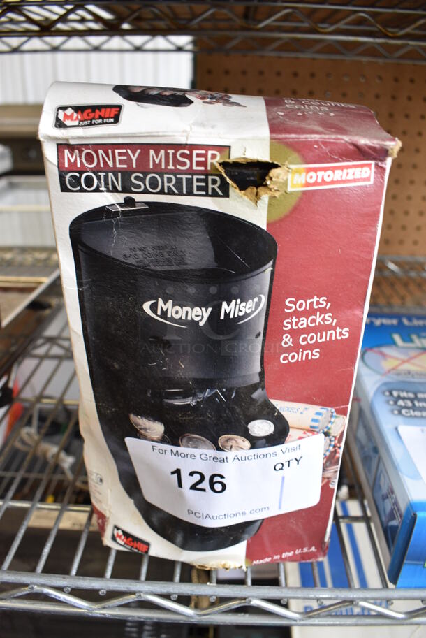 IN ORIGINAL BOX! Money Miser Change Counter. 5x4x9 - Image 2 of 4