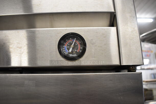 True Model T-49F Stainless Steel Commercial 2 Door Reach In Freezer on Commercial Casters. 115 Volts, 1 Phase. 54x30x82. Cannot Test - Unit Trips Breaker - Image 3 of 7