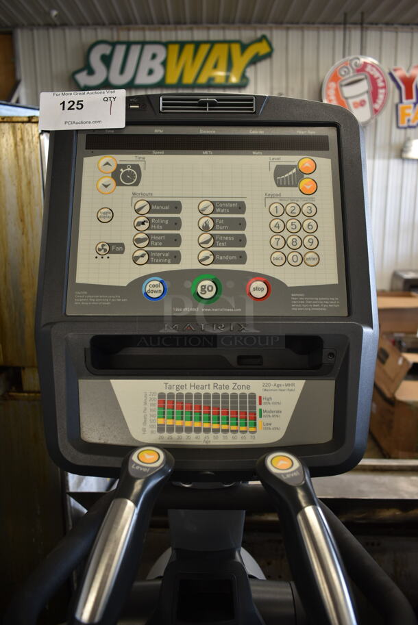 Matrix Commercial Floor Style Stepper Machine. Tested and Working! - Image 5 of 5