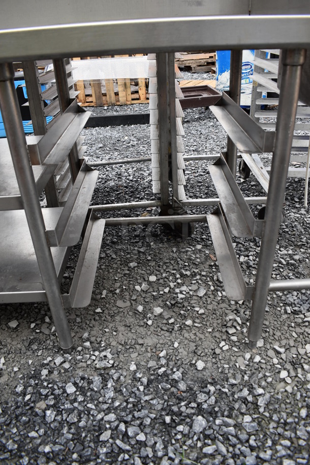 Stainless Steel Commercial Table w/ Sink Bay, Faucet, Handles, Splash Guard, Water Dispenser, Back Splash and Under Shelves. 72x31x48. Bays 10x8x4.5, 9x15x8.5 - Image 7 of 8