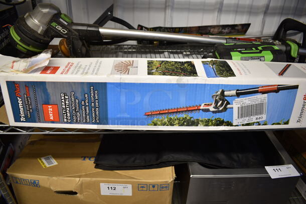 2 Items; AH721 Trimmer Plus Hedge Trimmer and EGo Weed Whacker. 2 Times Your Bid! - Image 3 of 10