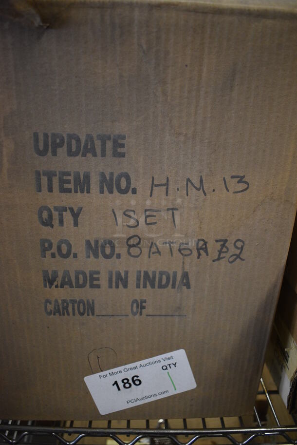 BRAND NEW IN BOX! Update Model HM13 Stainless Steel Chafing Dish w/ Drop In Bin and Lid. 10x10x15 - Image 4 of 4