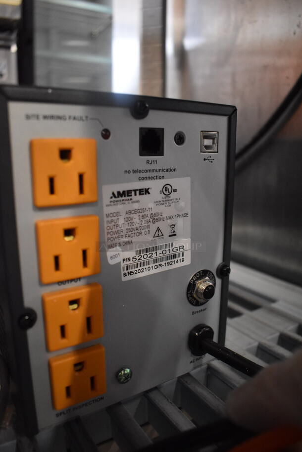Powervar ABCEG251-11 Power Conditioner. 120 Volts, 1 Phase. 5x14x7 - Image 4 of 4