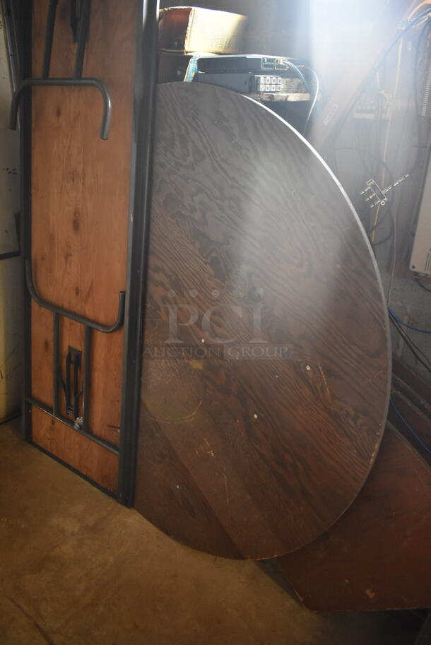 ALL ONE MONEY! ROOM LOT of Folding Tables and Dolly. BUYER MUST REMOVE. (hallway) - Image 4 of 6