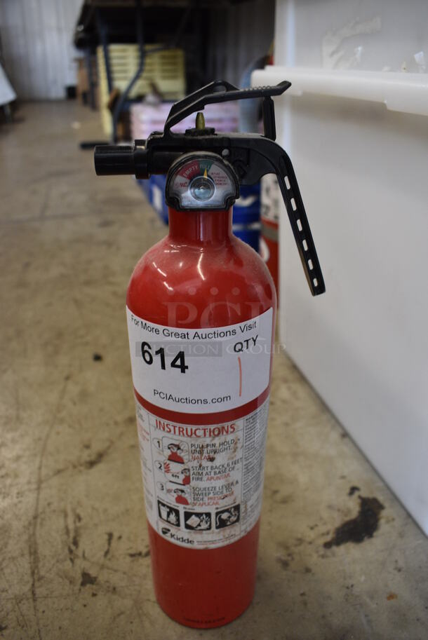 Kidde Fire Extinguisher. 5x4x14