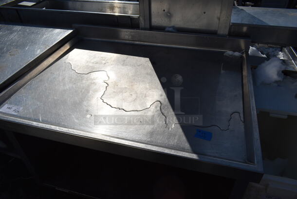Stainless Steel Commercial Table w/ Under Shelf. - Image 2 of 4