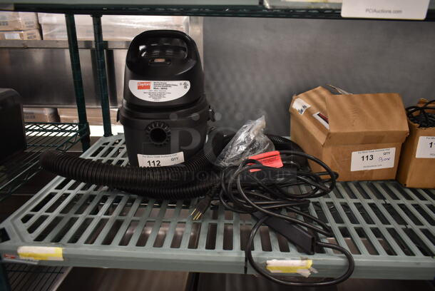 Dayton 2NYE3 Wet Dry Vacuum Cleaner. 120 volts, 1 Phase.  - Image 1 of 7