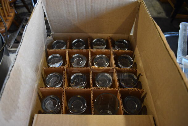 23 BRAND NEW IN BOX! Anchor Beverage Glasses. 2.25x2.25x4. 23 Times Your Bid! - Image 3 of 4