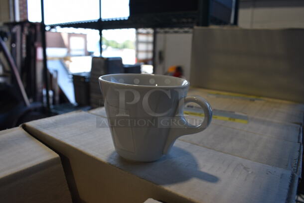 9 Boxes of 12 BRAND NEW Lavazza White Ceramic Mugs. 3.5x2.5x2.5. 9 Times Your Bid! - Image 2 of 4