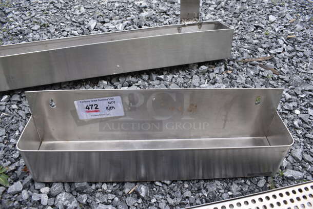 Stainless Steel Speed Well. 22x4.5x6