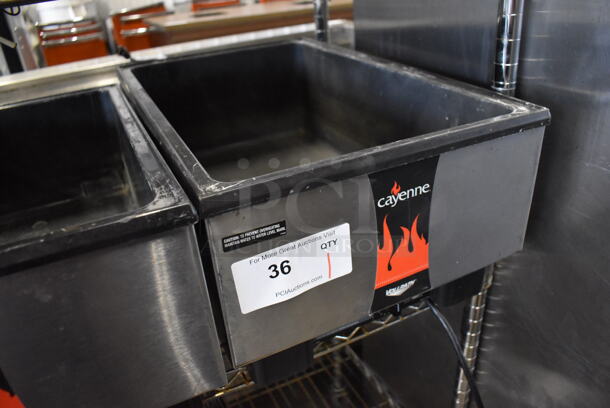 Vollrath 1001 Cayenne Stainless Steel Commercial Countertop Food Warmer. 120 Volts, 1 Phase. 14x22x9. Tested and Working! - Image 3 of 4