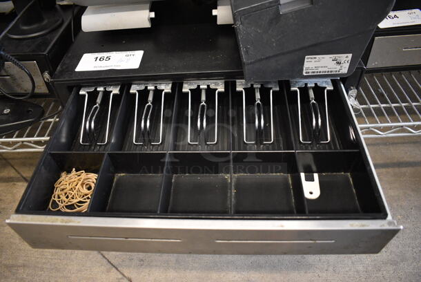 Par 15" POS System Monitor, Epson Model M244A Receipt Printer and Metal Cash Drawer - Image 6 of 6