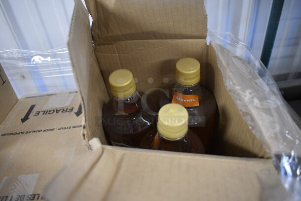 PALLET LOT OF 98 BRAND NEW Boxes of Fontana Caramel Flavoured Syrup Bottles. 4 Bottles Per Box. Total of 390 Bottles. 98 Times Your Bid! - Image 4 of 6