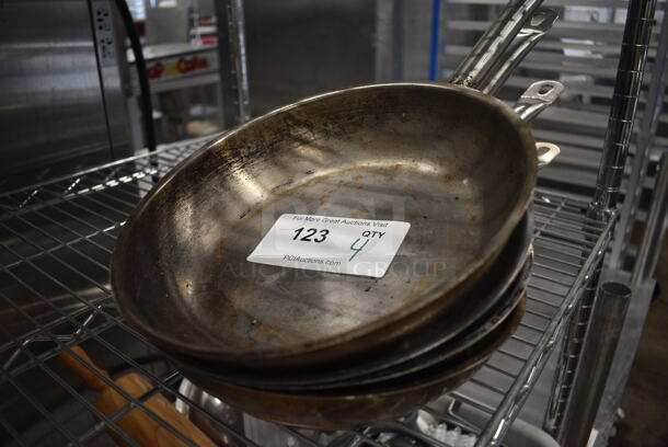 4 Metal Skillets. 18x10x2. 4 Times Your Bid! - Image 2 of 3