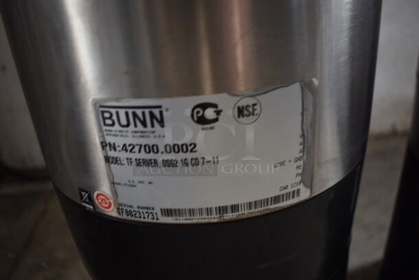 2 Bunn TF Servers In Black And Steel. 2 Times Your Bid!  - Image 4 of 5