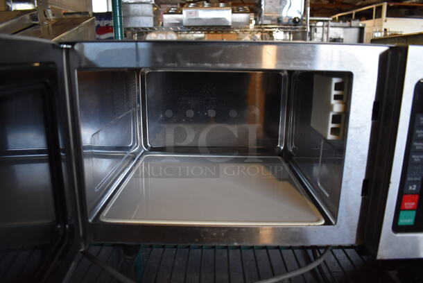 Midea 1025F1A Stainless Steel Commercial Countertop Microwave Oven. 120 Volts, 1 Phase. 20x15x12 - Image 4 of 7