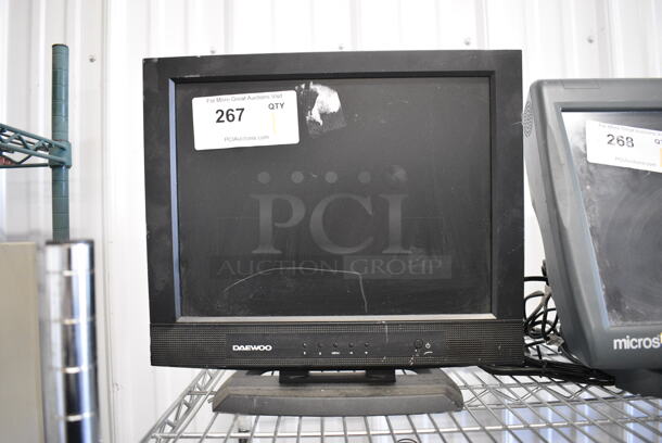 Daewood Model L523BCCBK 15" Computer Monitor - Image 1 of 3