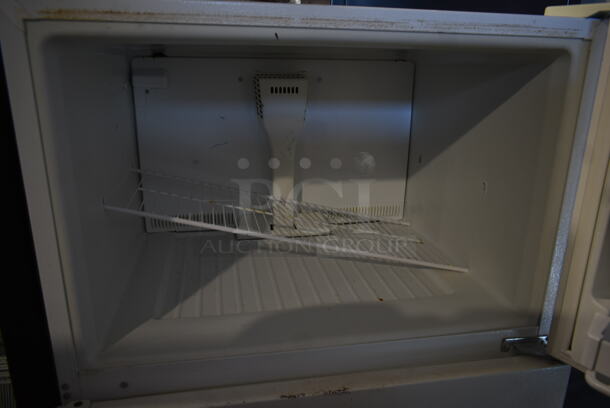 Whirlpool W1TXNMFWQ02 Metal Cooler Freezer Combo Unit. 115 Volts, 1 Phase. Tested and Powers On But Does Not Get Cold
 - Image 2 of 6