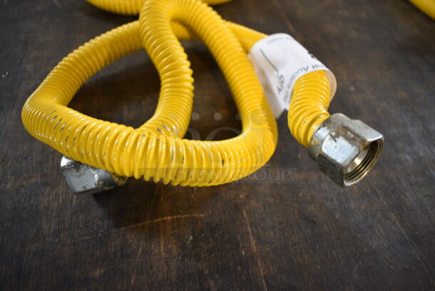 Yellow Gas Hose. 30" - Image 2 of 2