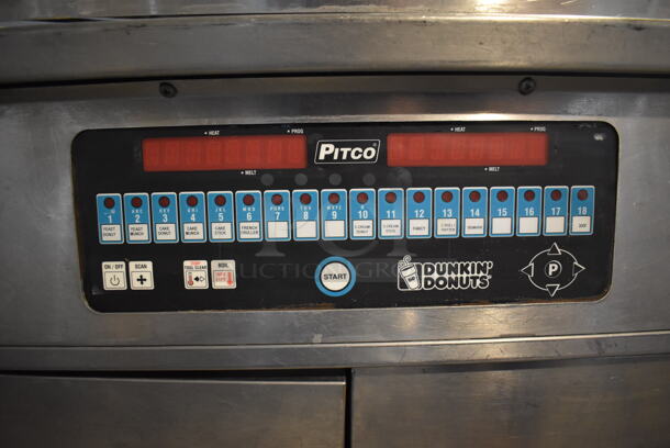 2013 Pitco Frialator DD24RUFM Stainless Steel Commercial Natural Gas Powered Donut Fryer w/ Grease Trap. 72,000 BTU. 29x43x56 - Image 8 of 8