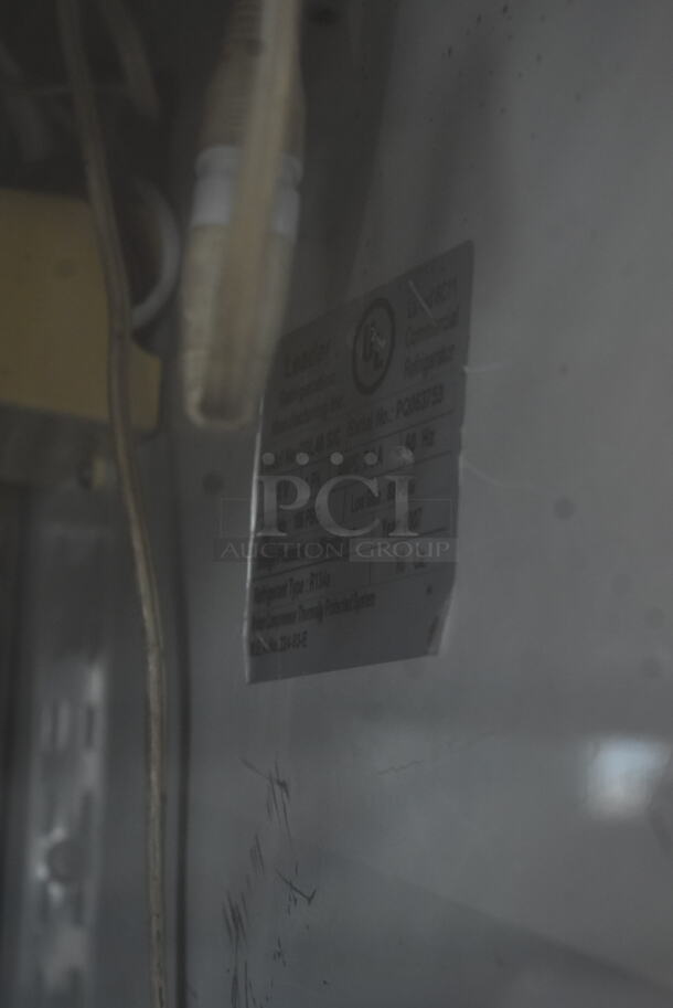 Leader CDL48 S/C Metal Commercial Floor Style Deli Display Case Merchandiser. 115 Volts, 1 Phase. Tested and Powers On But Does Not Get Cold
 - Image 6 of 6
