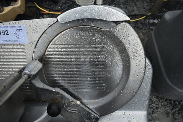 Stainless Steel Commercial Countertop Meat Slicer w/ Blade Sharpener. Tested and Working! - Image 7 of 9