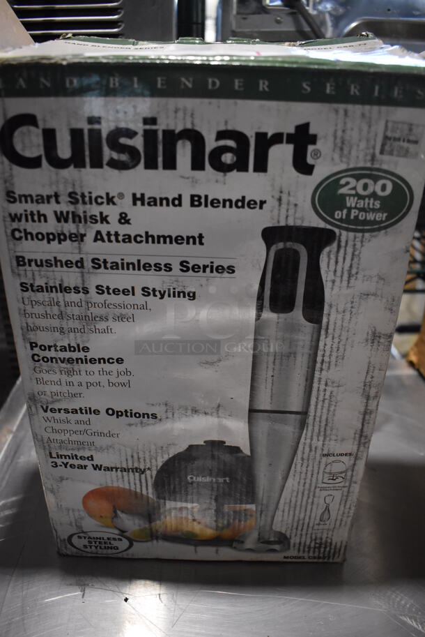 BRAND NEW IN BOX! Cuisinart CSB-77 Smart Stick Hand Blender