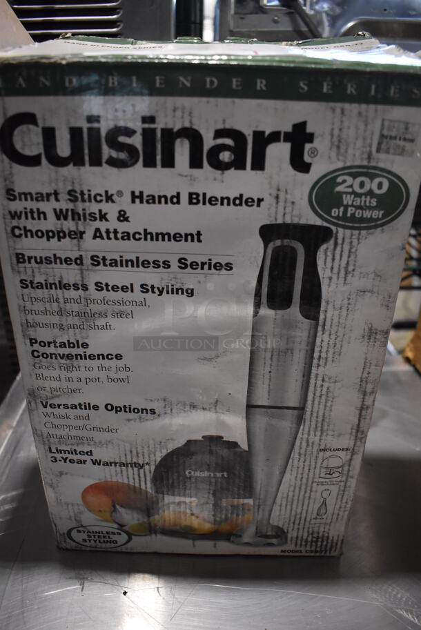 BRAND NEW IN BOX! Cuisinart CSB-77 Smart Stick Hand Blender - Image 1 of 4