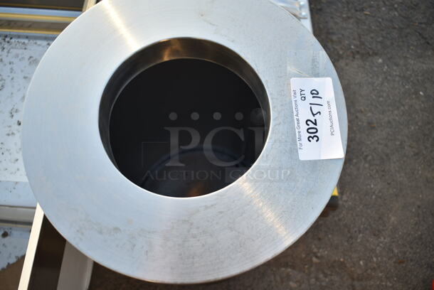 Metal Trash Can Shell.  - Image 2 of 3